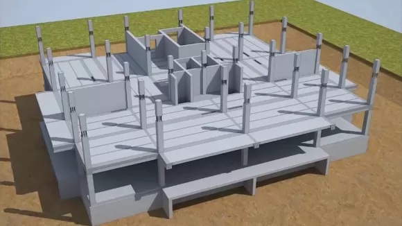 Каркасно-монолитное строительство Каркасно-монолитное строительство